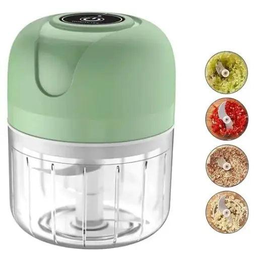 Mini Processador Elétrico Portátil – Praticidade e Agilidade na Sua Cozinha!