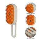 3 Em 1 Escova A Vapor Para Gato Pente de massagem para remoção de pêlos a vapor para animais de estimação