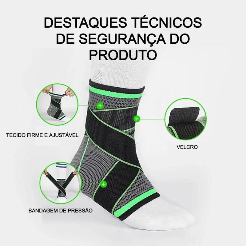Tornozeleira Ortopédica de Compressão – Suporte e Estabilidade para Seus Movimentos