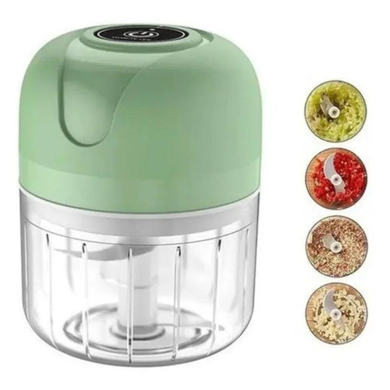 Mini Processador Elétrico Portátil – Praticidade e Agilidade na Sua Cozinha!