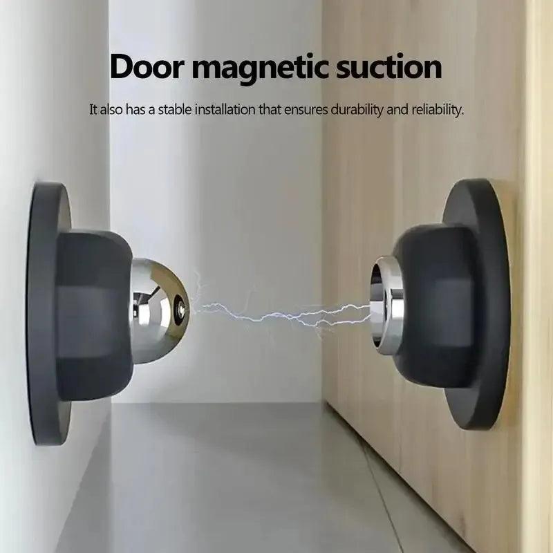 Batente Magnético de Silicone para Porta – Instalação Rápida e Proteção Eficiente