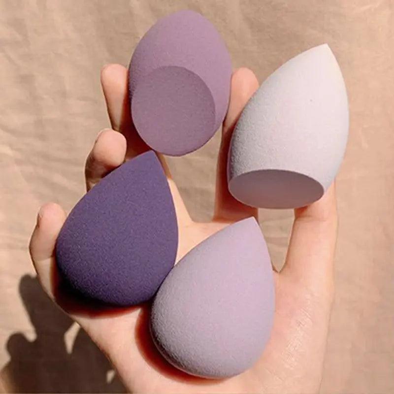 Kit com 4 Esponjas de Maquiagem – Para um Acabamento Profissional!&nbsp;