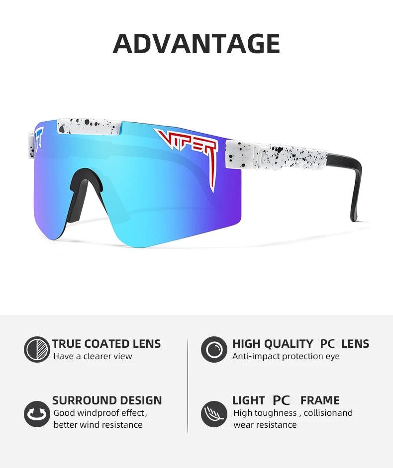 Óculos de Ciclismo Fashion UV400 – Proteção, Estilo e Performance para Sua Aventura!