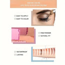 Paleta de Sombras Glitter 40 Cores + 5 Pincéis Grátis – Alta Pigmentação e Longa Duração!