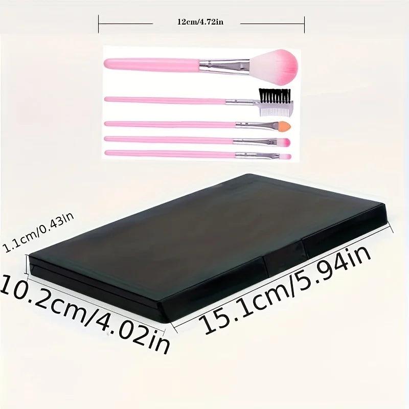 Paleta de Sombras Glitter 40 Cores + 5 Pincéis Grátis – Alta Pigmentação e Longa Duração!