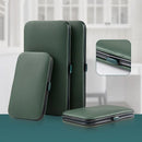 Kit Profissional de Manicure e Pedicure – Peças em Aço Inoxidável com Estojo de Viagem