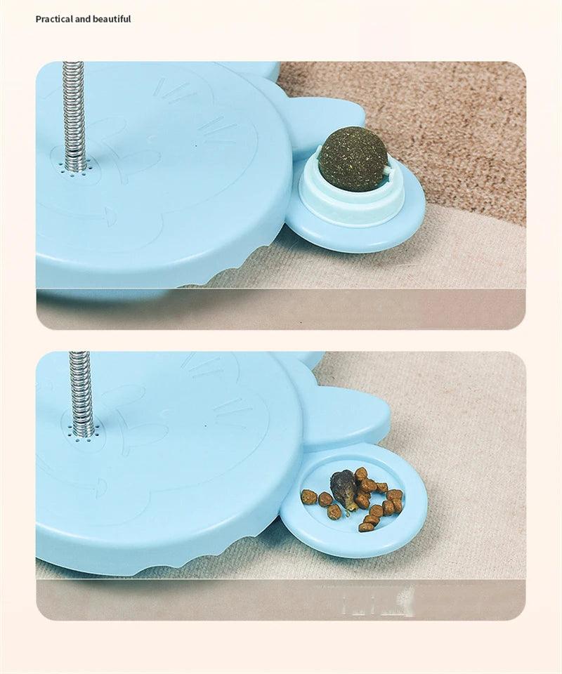 Pet Puzzle Food Leaking Ball Toy Cat Dog Interactive Treat Leaking Toy Catnip Slow Cat Dog Feeder Fun Pet Products Accessories