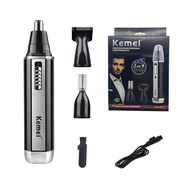 Kemei KM – Aparador de Pelos Recarregável